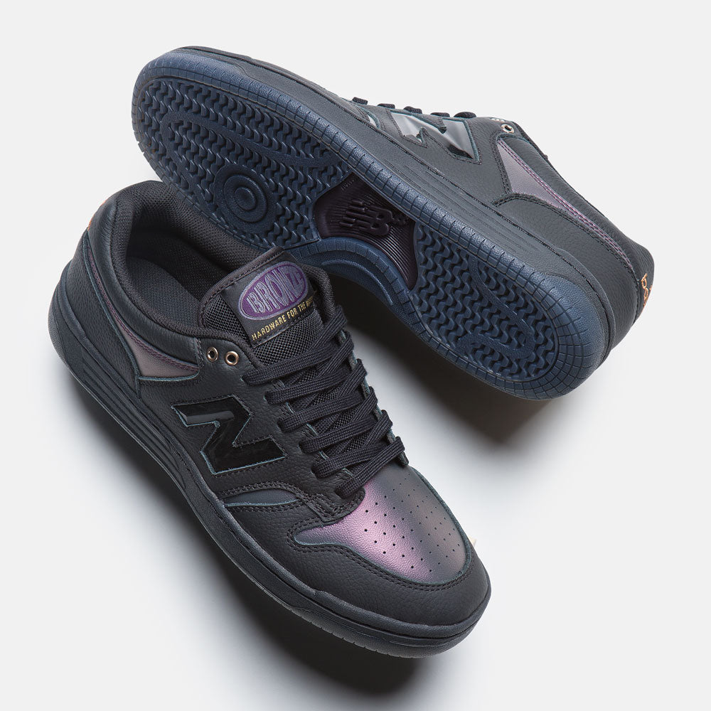 New Balance Numeric X Bronze 56k '480 BFK' Skate Shoes (Black / Black)