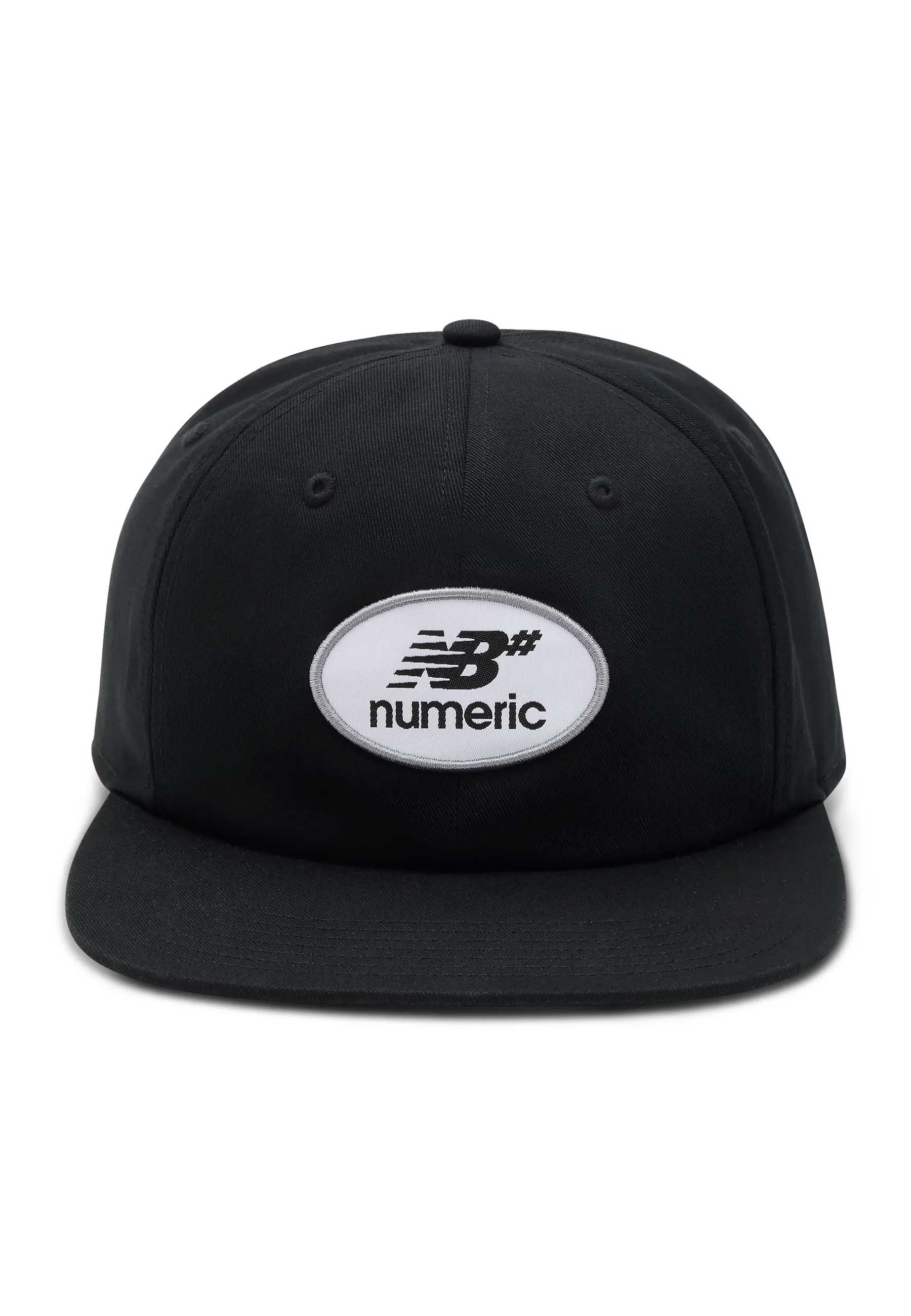 New Balance Numeric 'Captain' 6 Panel Cap (Black)
