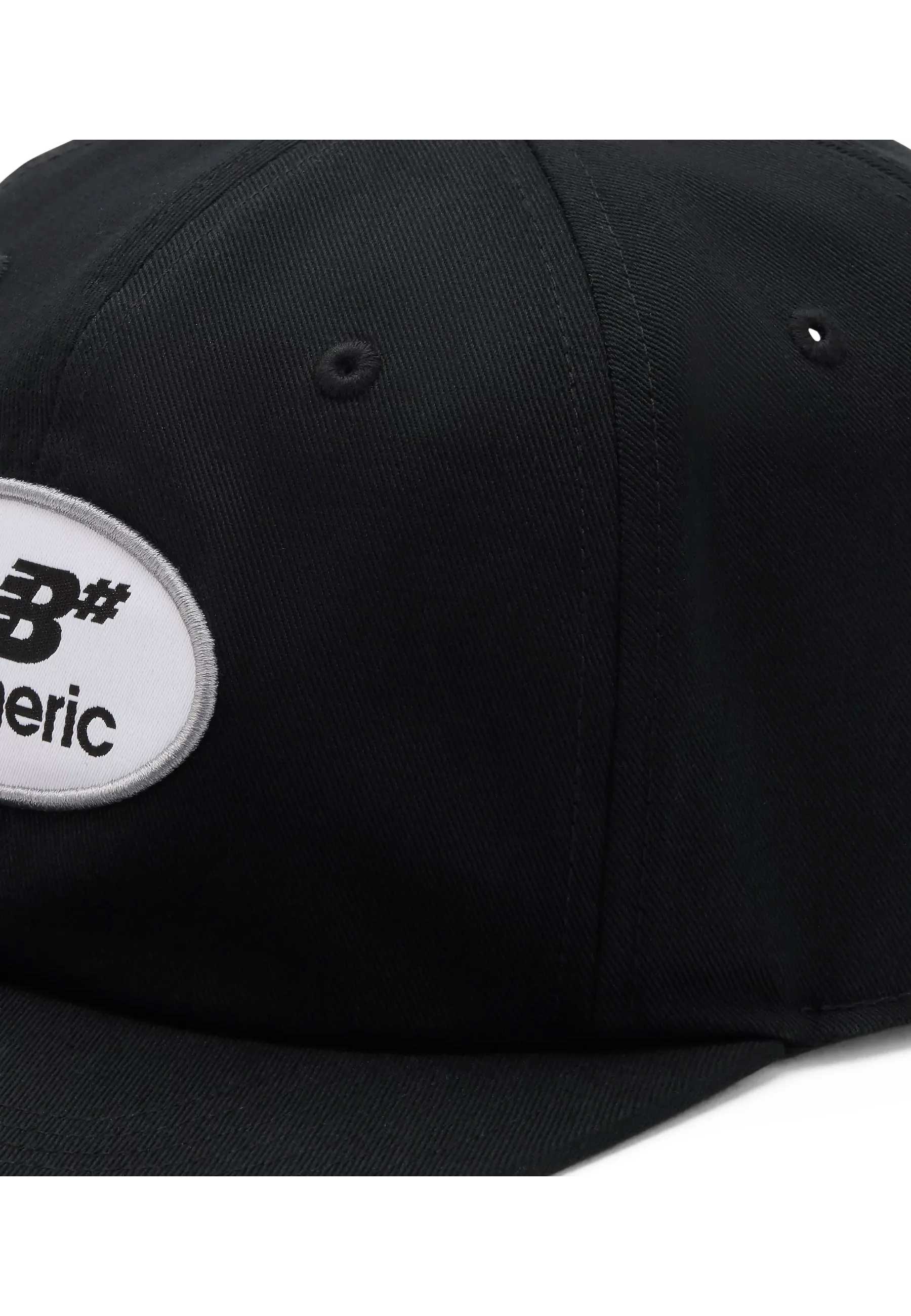 New Balance Numeric 'Captain' 6 Panel Cap (Black)