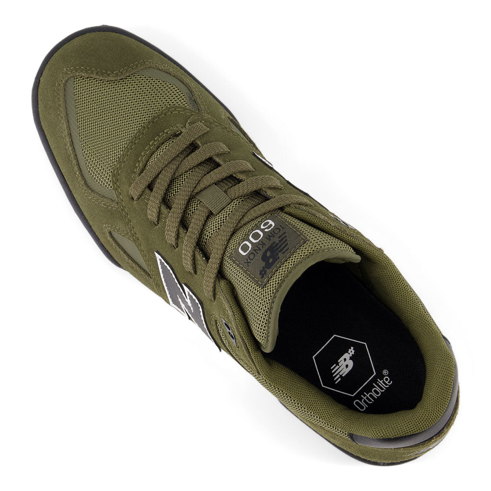 New Balance Numeric 'Tom Knox 600' Skate Shoes (Olive / Black)