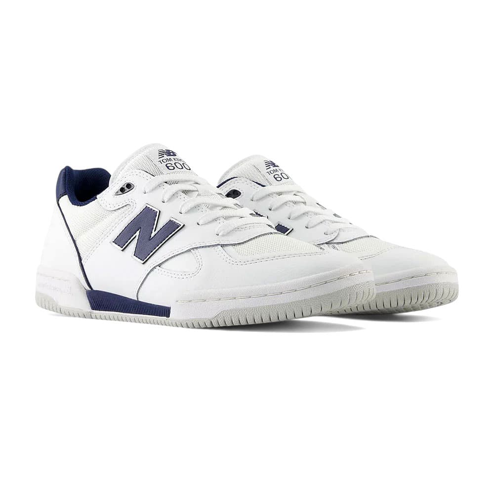 New Balance Numeric 'Tom Knox 600' Skate Shoes (White / Navy)
