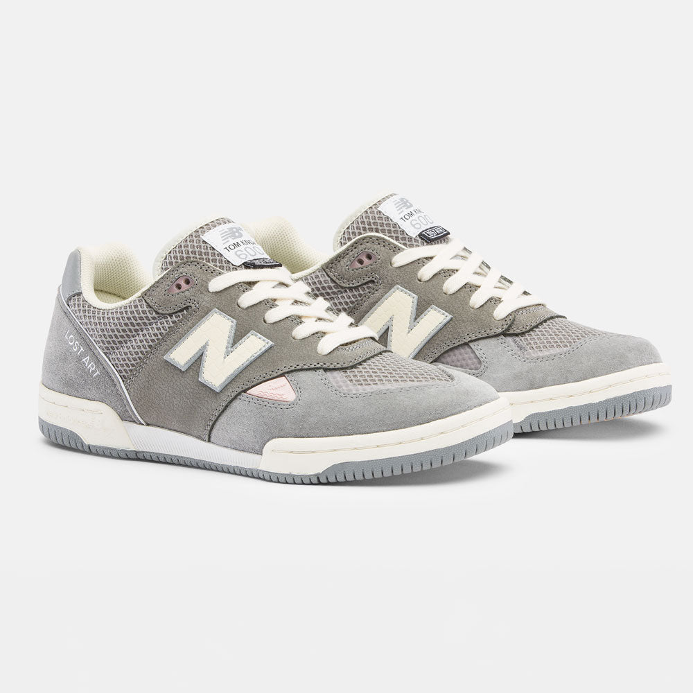 New Balance Numeric X  Lost Art 'Tom Knox 600' Skate Shoes (Grey / Grey)