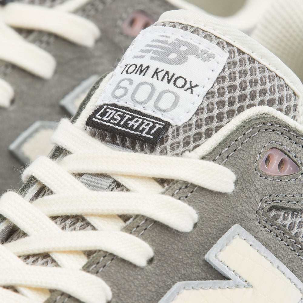 New Balance Numeric X  Lost Art 'Tom Knox 600' Skate Shoes (Grey / Grey)