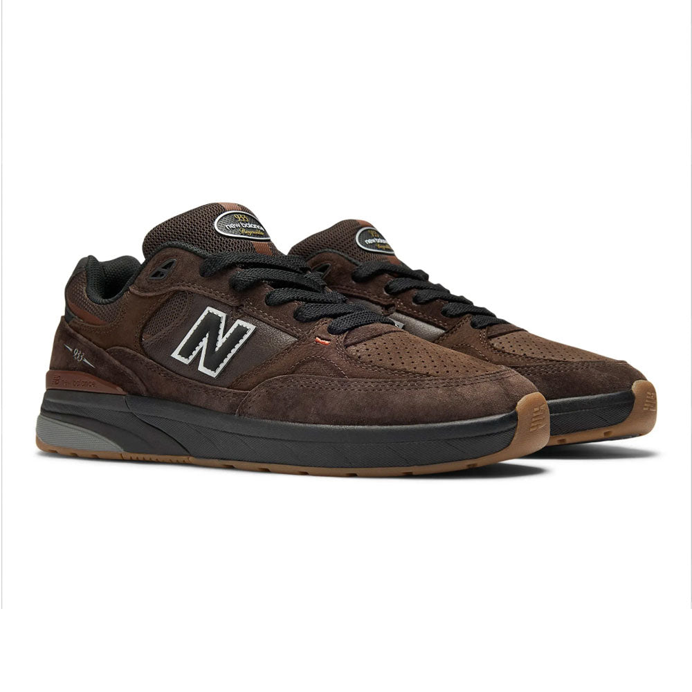 New Balance Numeric 'Andrew Reynolds 933 BAR' Skate Shoes (Brown / Black)