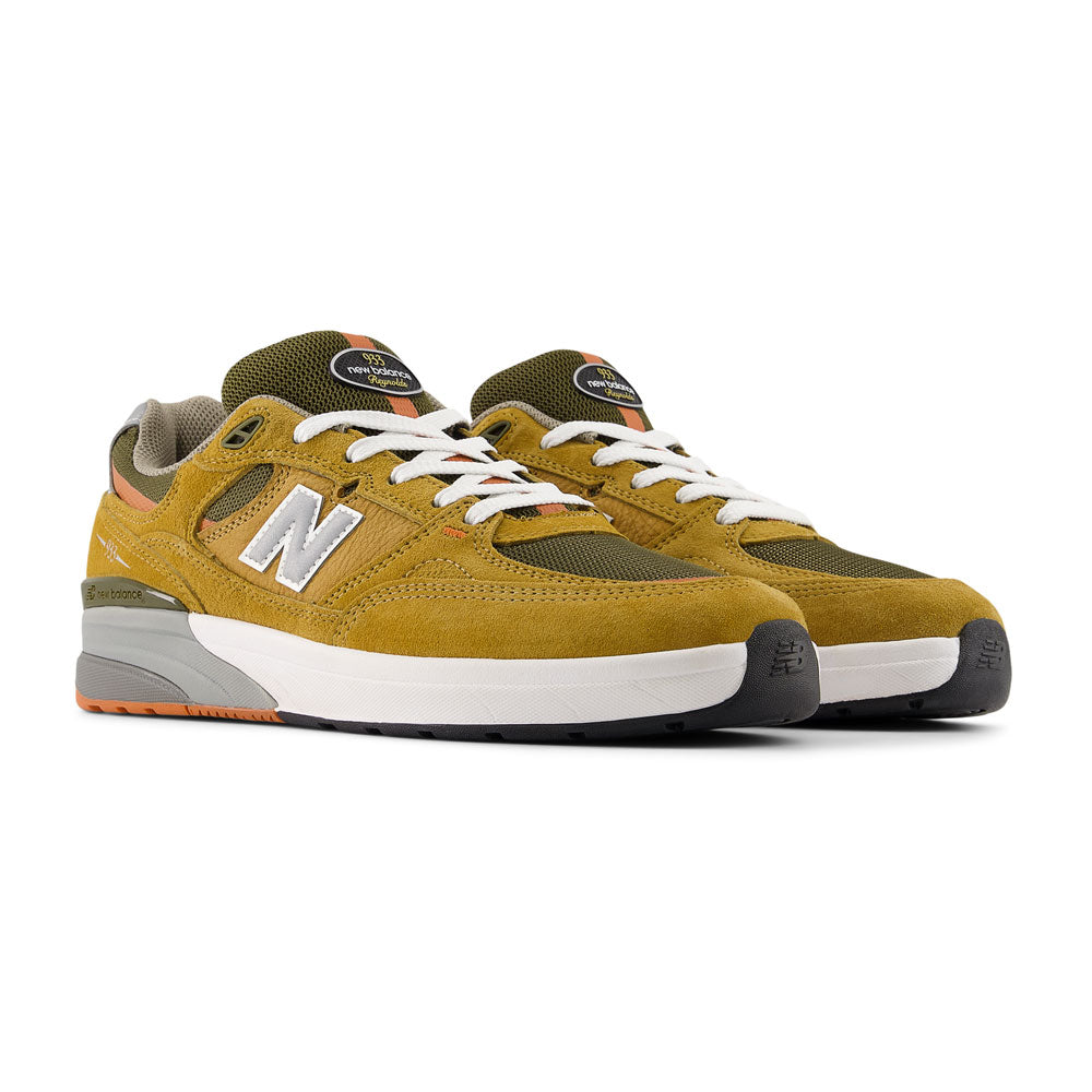 New Balance Numeric Andrew Reynolds 933 Skate Shoe (Camel) Pair