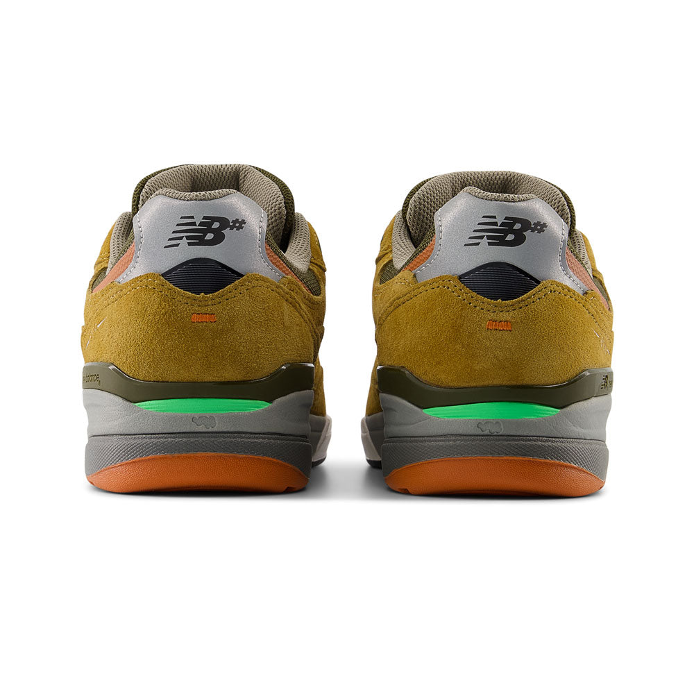 New Balance Numeric Andrew Reynolds 933 Skate Shoe (Camel) Heel Detail