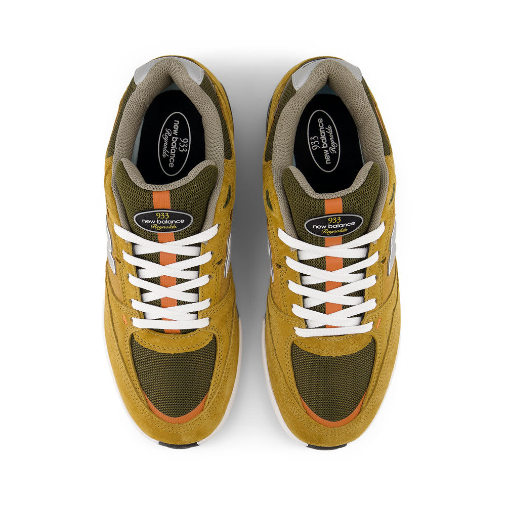 New Balance Numeric Andrew Reynolds 933 Skate Shoe (Camel) Top View