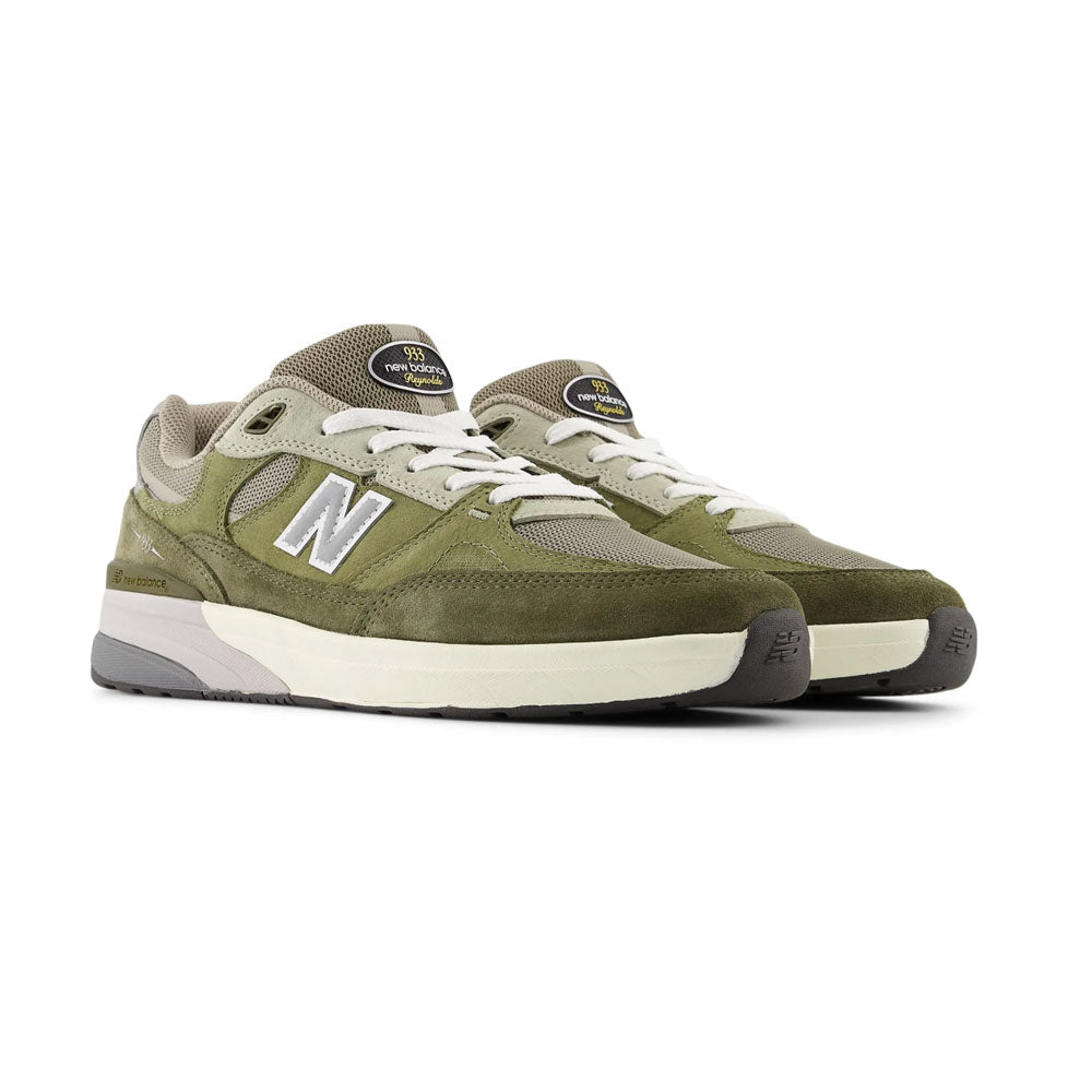 New Balance Numeric 'Andrew Reynolds 933 JKL' Skate Shoes (Olive / Dark Olive)