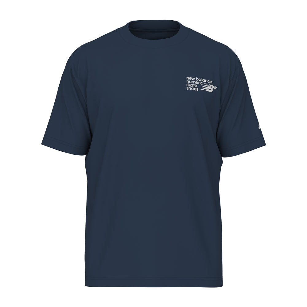 New Balance Numeric Small Logo T-Shirt (Navy)