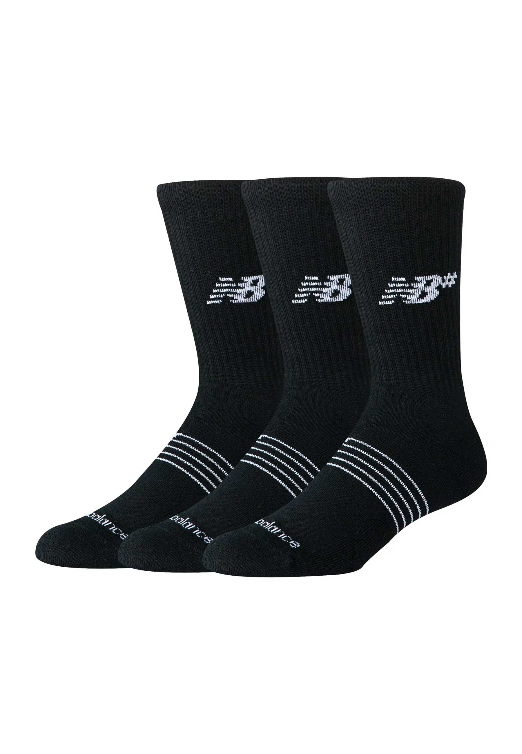 New Balance Numeric 'Active' Crew Socks (Black)