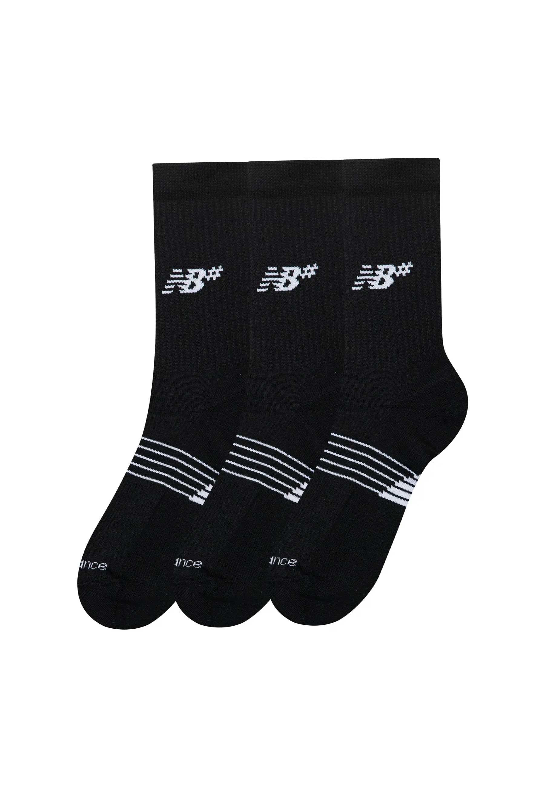 New Balance Numeric 'Active' Crew Socks (Black)