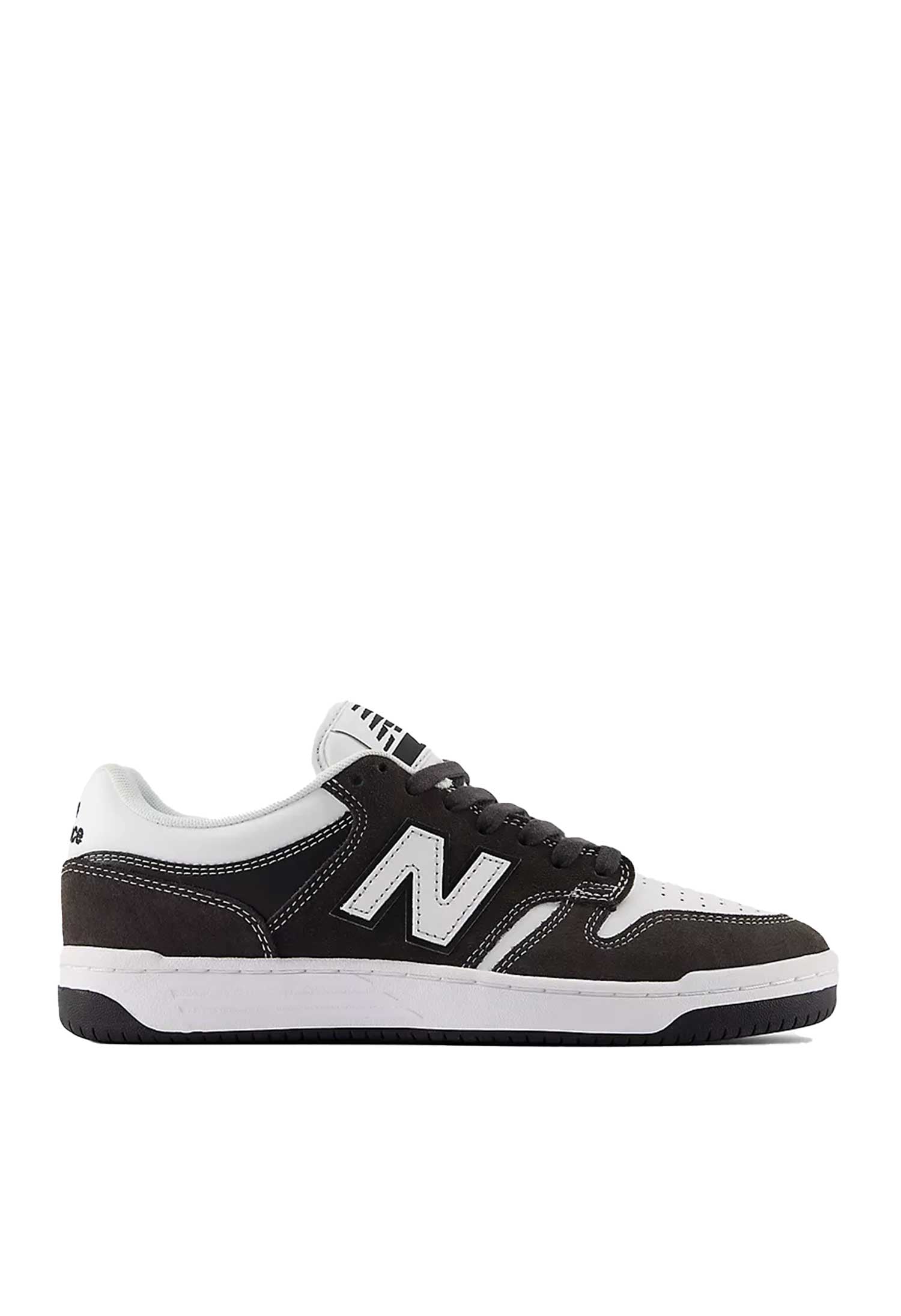 New Balance Numeric '480 BAB' Skate Shoes (Black Cement / White)
