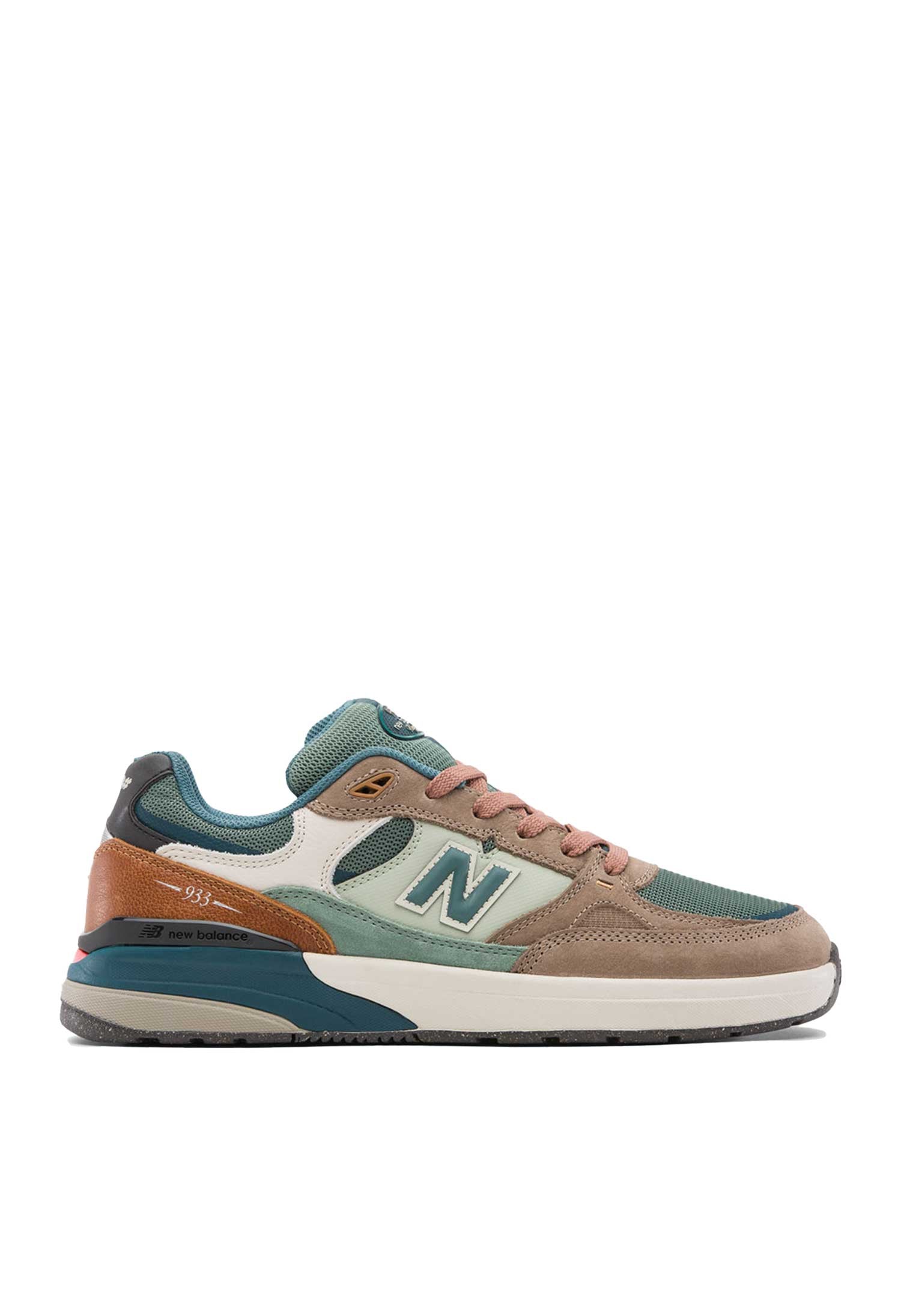 New Balance Numeric 'Andrew Reynolds 933 ORI' Skate Shoes (Mushroom / New Spruce)