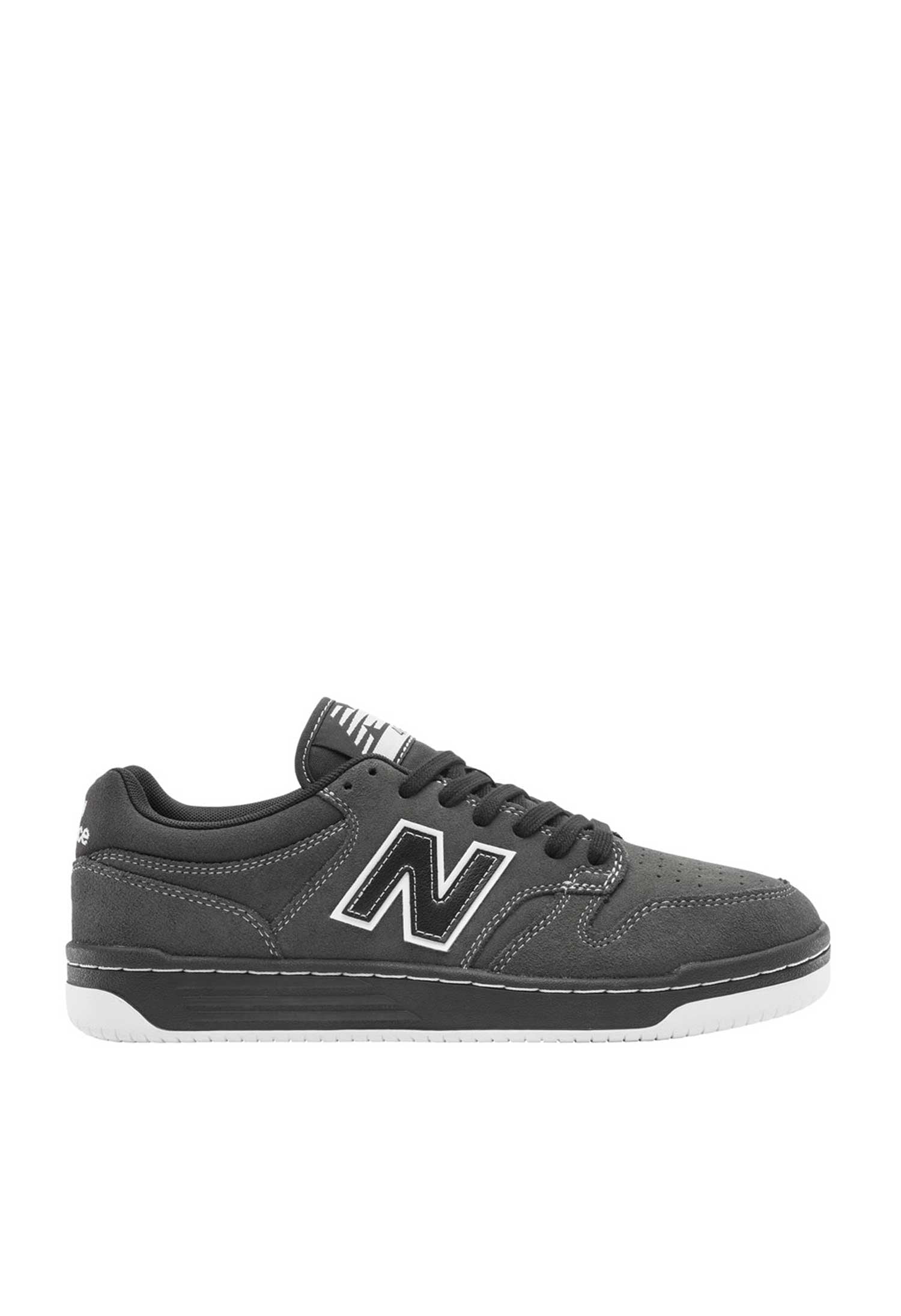 New Balance Numeric '480 CSS' Skate Shoes (Black Cement / White)