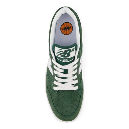 New Balance Numeric '480 EST' Skate Shoes (Forest Green / White)