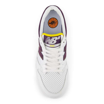 New Balance Numeric '480 PST' Skate Shoes (White / Purple) - COMING SOON