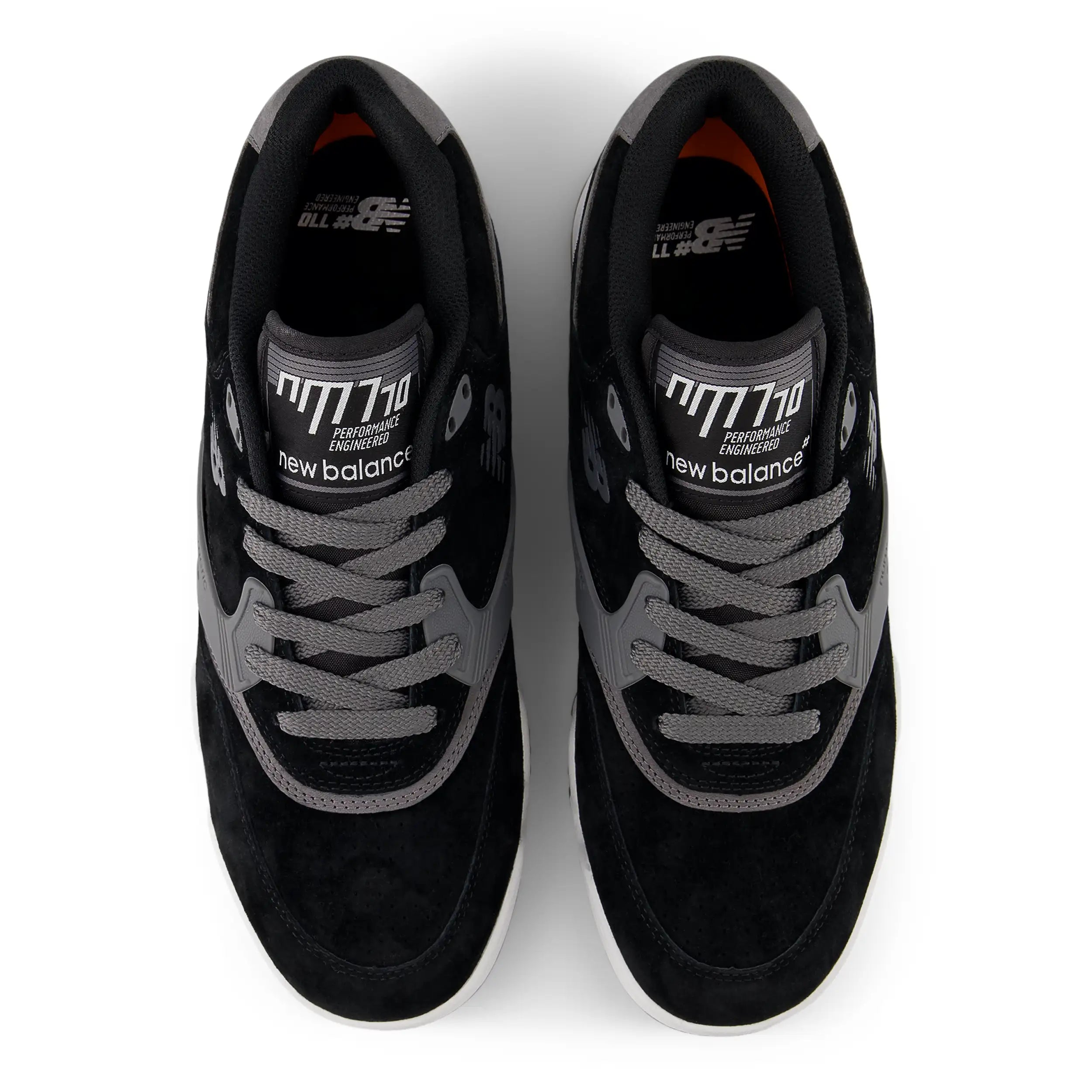 New Balance Numeric '770 YZZ' Skate Shoes (Black / Grey)