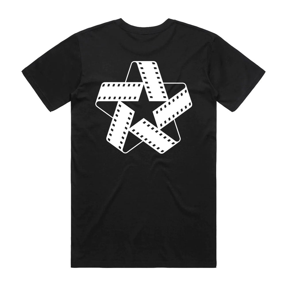 North 'Film Star Logo' T-Shirt (Black / White)