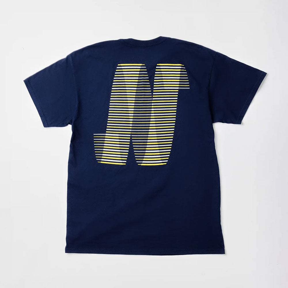 North 'N Logo' T-Shirt (Navy / Amber / Smoke)