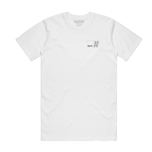 North 'N Logo' T-Shirt (White / Black)