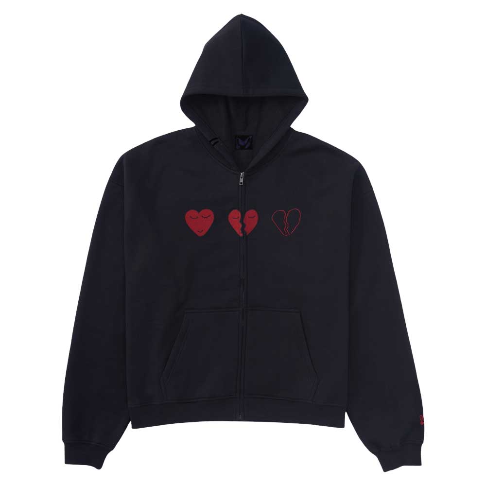 Palmah 'Between Beats' Zip Hood (Black)