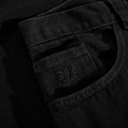 Polar '92 Denim' Pants (Pitch Black)