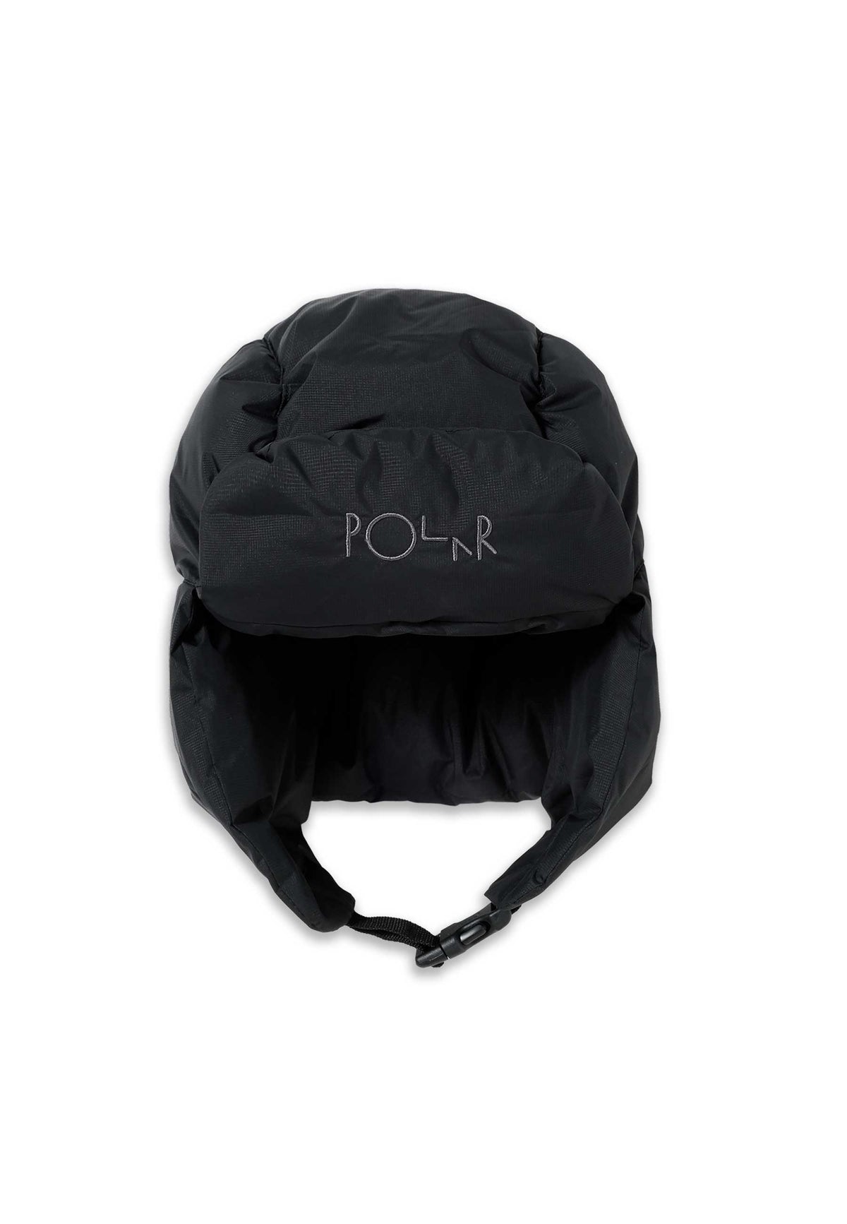 Polar 'Ailu' Puffer Trapper Cap (Black)