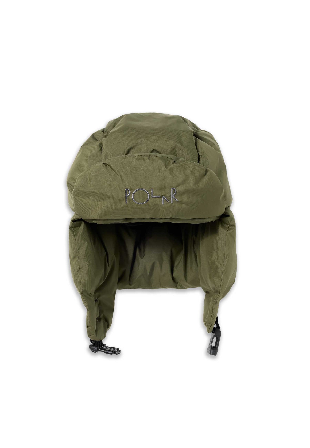 Polar 'Ailu' Puffer Trapper Cap (Army Green)