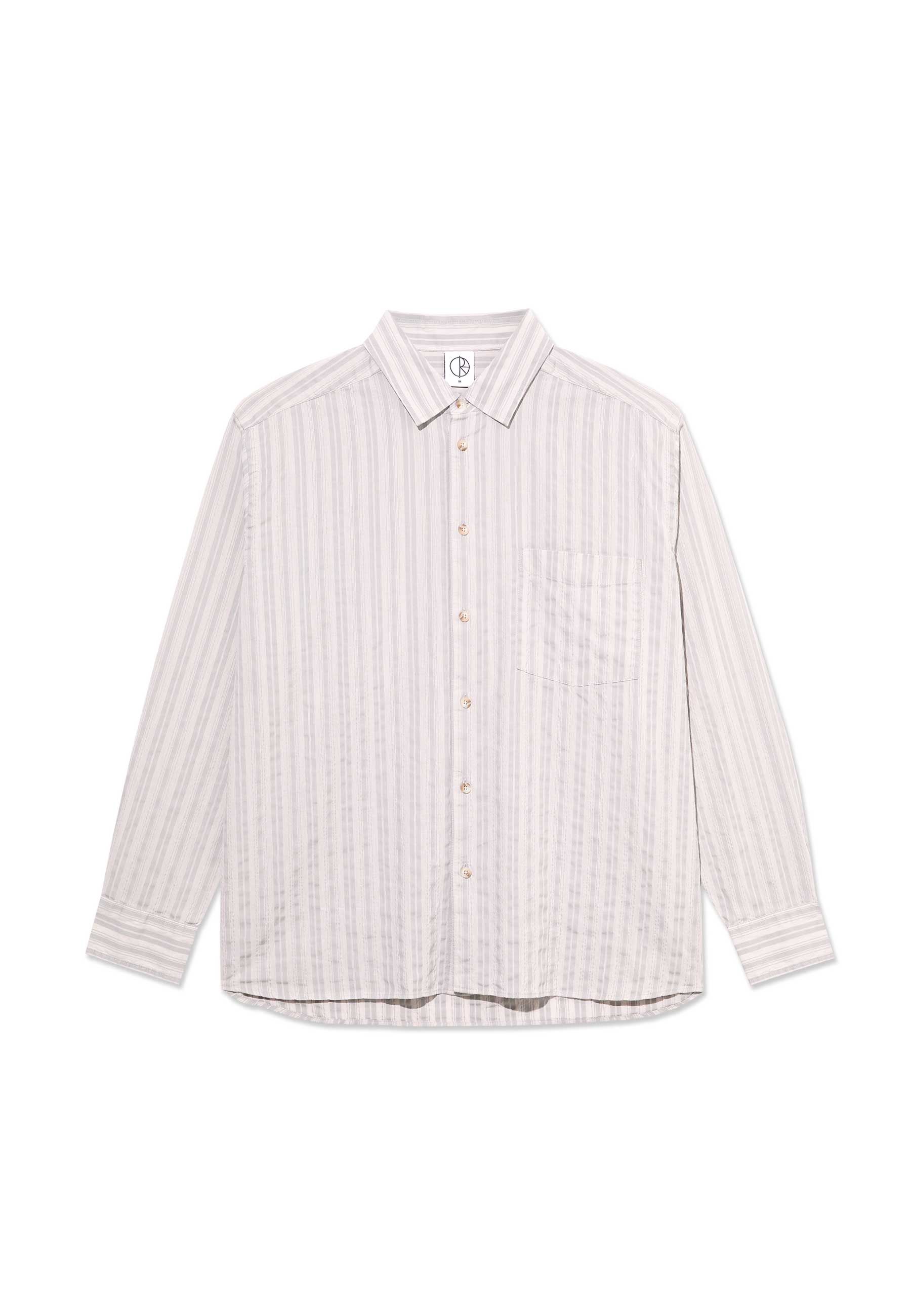 Polar 'Bart' Long Sleeve Shirt (Grey Stripe)