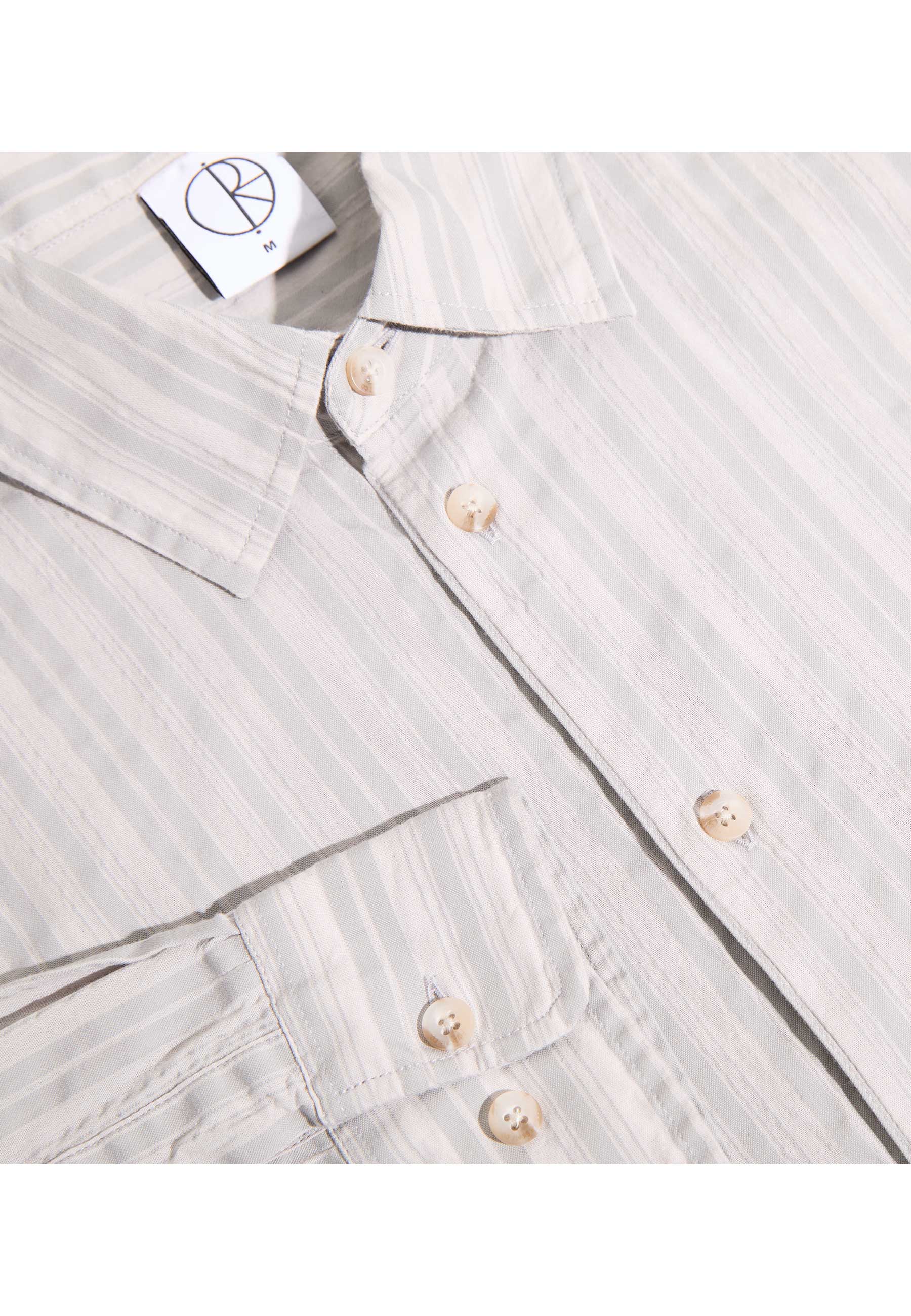 Polar 'Bart' Long Sleeve Shirt (Grey Stripe)