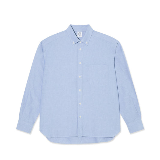 Polar 'Benjamin' Long Sleeve Shirt (Marine Blue)