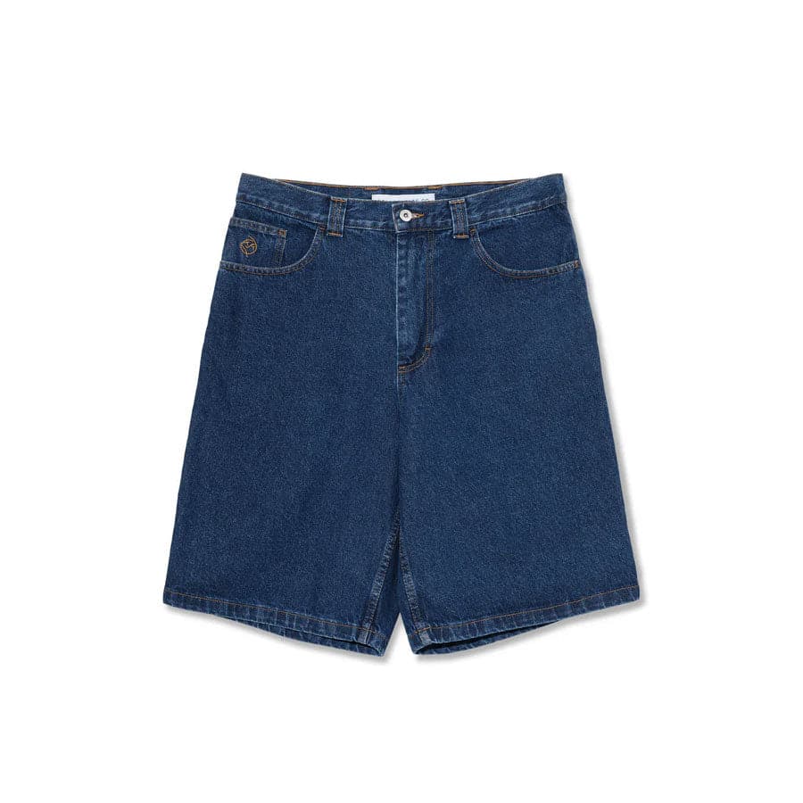 Polar 'Big Boy' Shorts (Silver Black) | Cardiff Skateboard Club