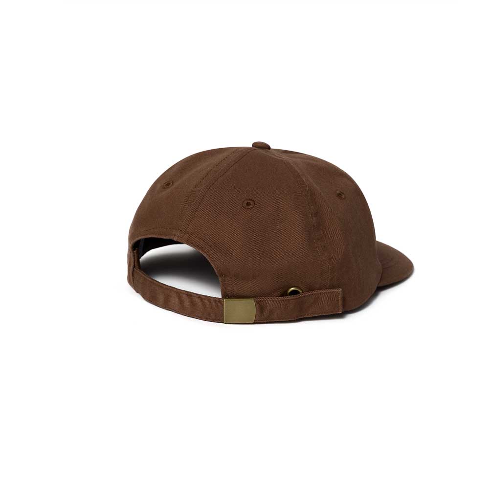 Polar 'Cheeky Sun' 6 Panel Ramy Cap (Brown)