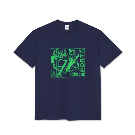 Polar 'Clubb Inc' T-Shirt (Dark Blue)