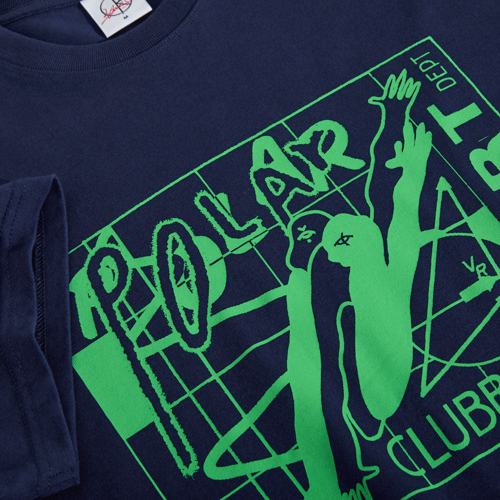 Polar 'Clubb Inc' T-Shirt (Dark Blue)