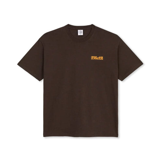 Polar 'Fields' T-Shirt (Chocolate)