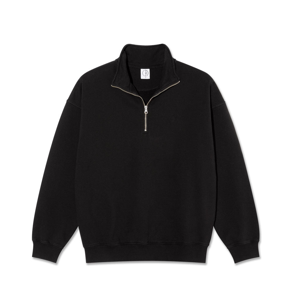 Polar 'Frankie' Half Zip Crew (Black)