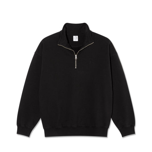 Polar 'Frankie' Half Zip Crew (Black)