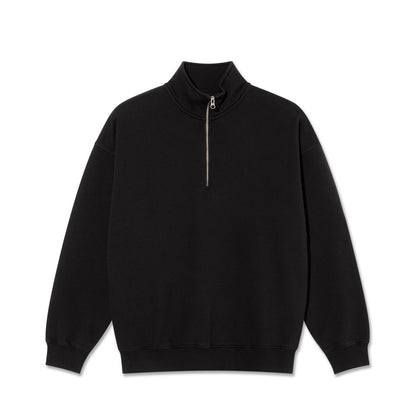 Polar 'Frankie' Half Zip Crew (Black)