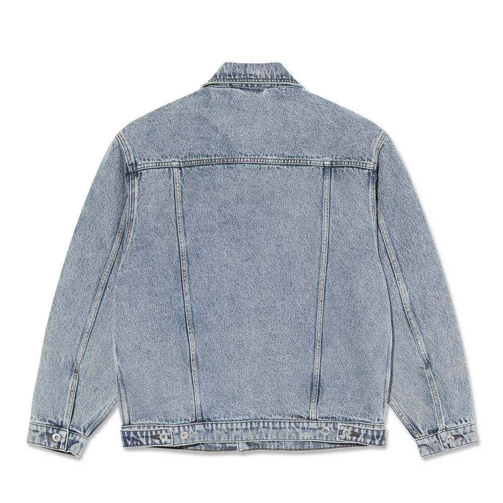 Polar 'Patrik' Denim Jacket (Heavy Washed Blue)