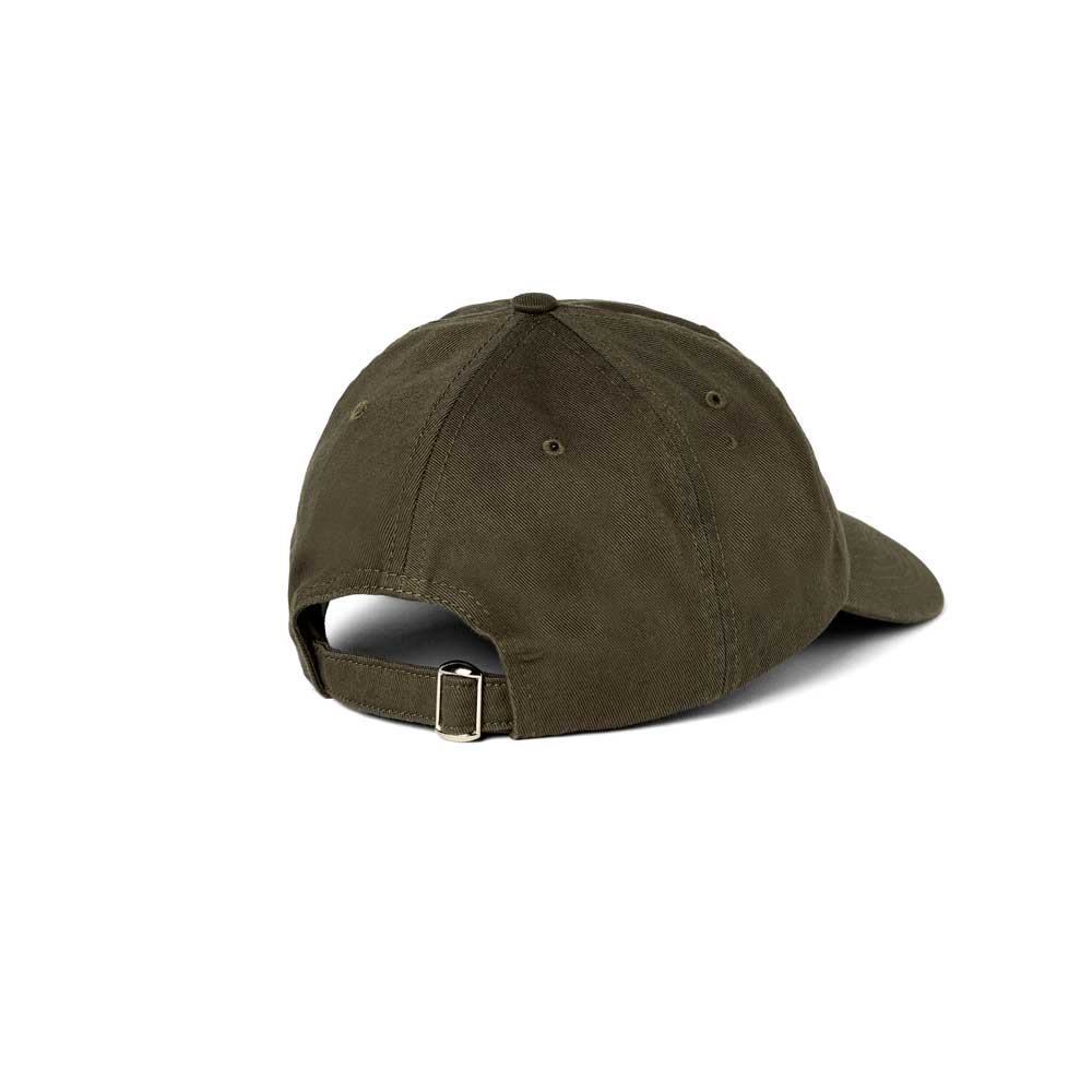 Polar 'Sai College' 6 Panel Cap (Army Green)