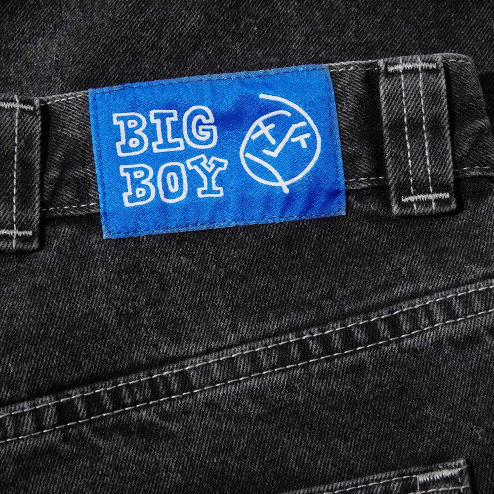 Polar 'Big Boy' Jeans (Silver Black) | Cardiff Skateboard Club