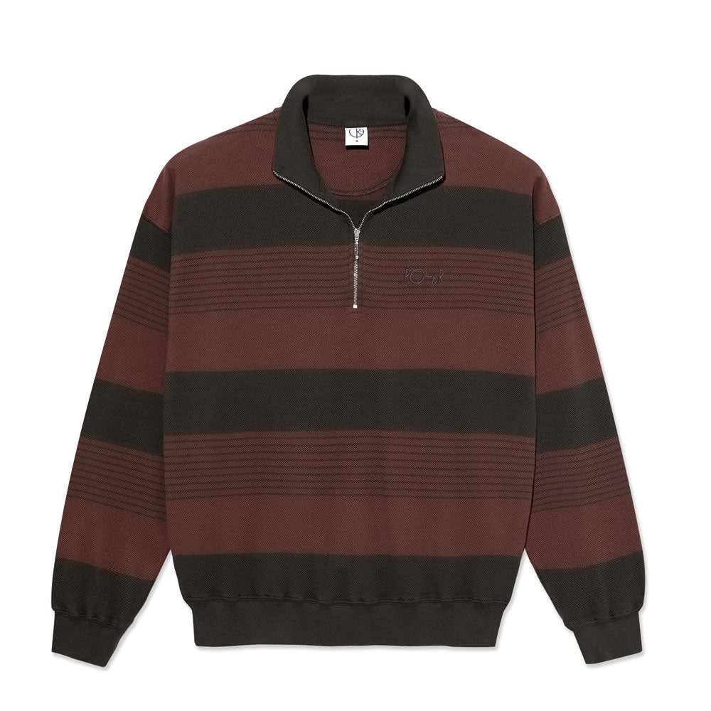 Polar Surf Half Zip Crew (Black / Brownstone)