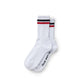 Polar 'Stripe' Socks (White / Black / Red)