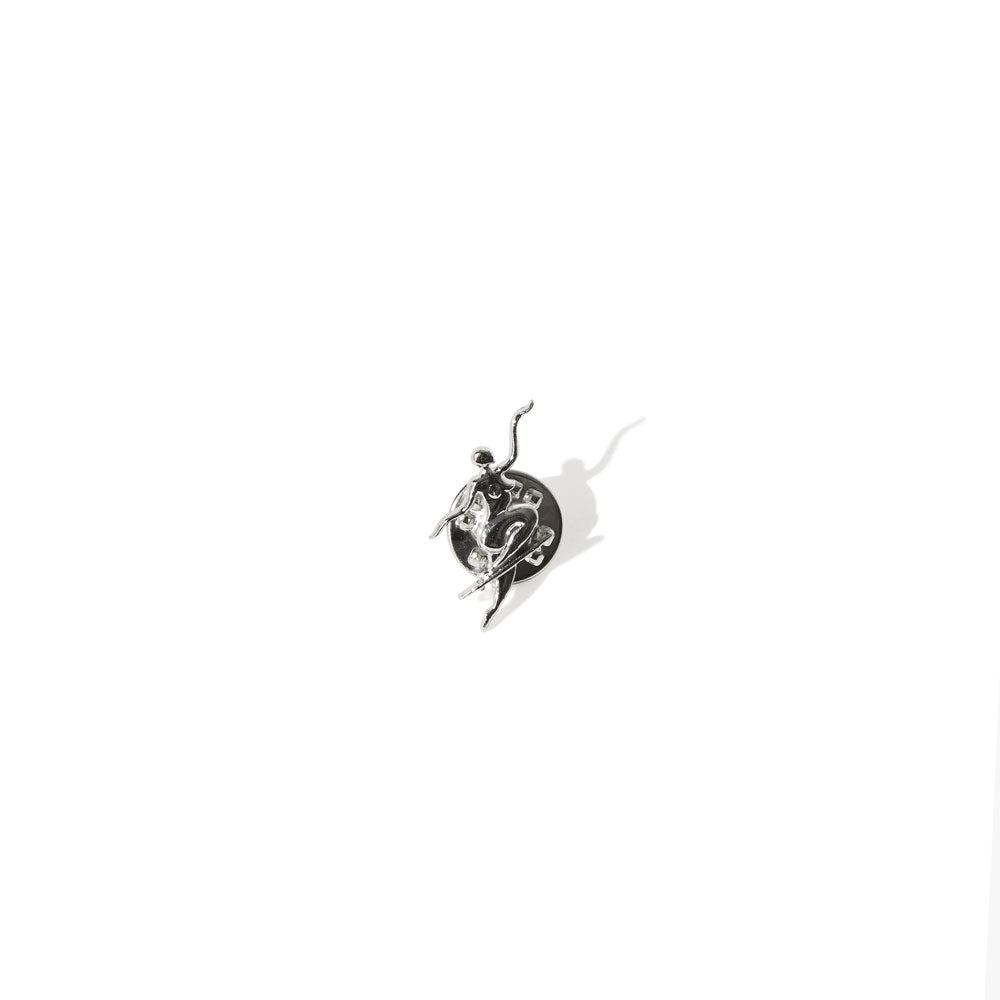 Polar 'No Complies Forever' Pin Badge (Silver)