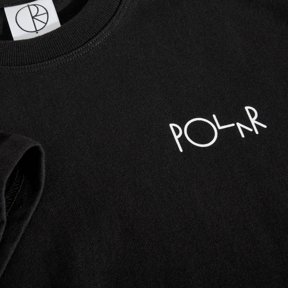 Polar 'Stroke Logo Jr' Kids T-Shirt (Black)