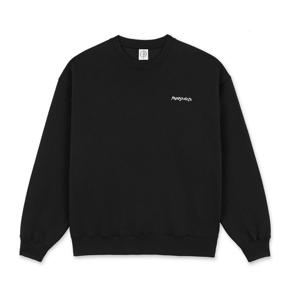 Polar 'Surf Logo' Dave Crew (Black)