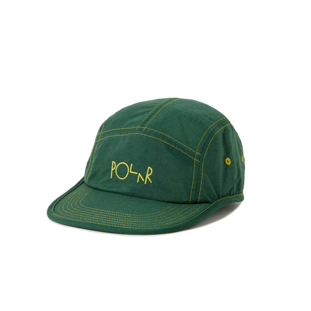 Polar 'Vilde' 5 Panel Cap (Green / Yellow)