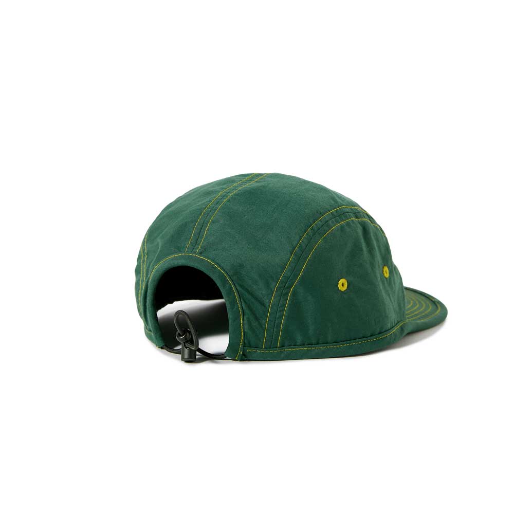 Polar 'Vilde' 5 Panel Cap (Green / Yellow)