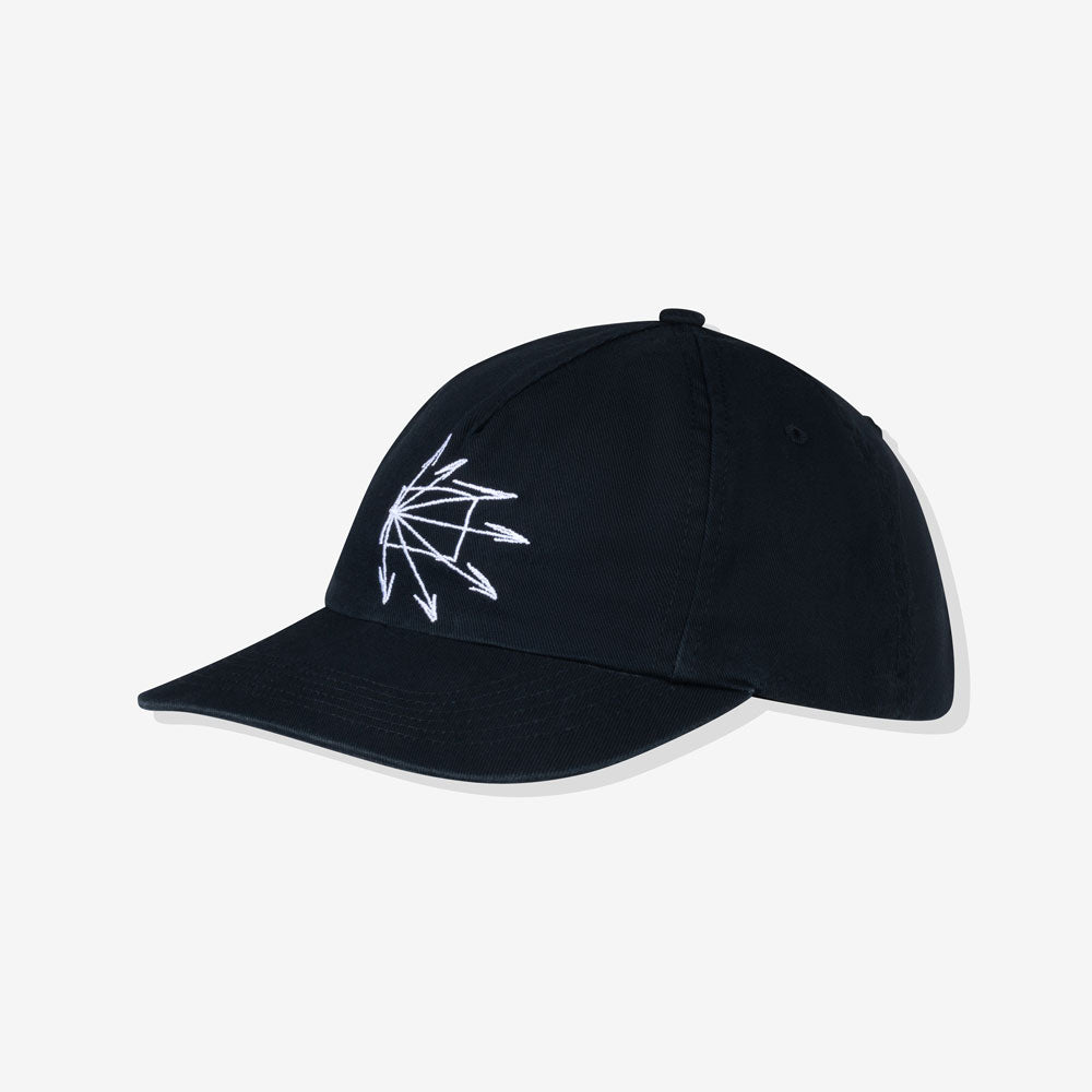 Rassvet X Rock Solid 5 Panel Cap (Black)